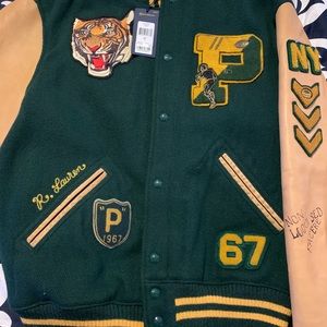 Polo Ralph Lauren Varsity Jacket (Leather Sleeves)